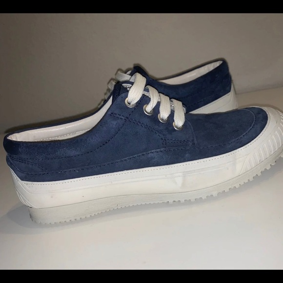 HOGAN Blue Suede Sneakers - Picture 2 of 4
